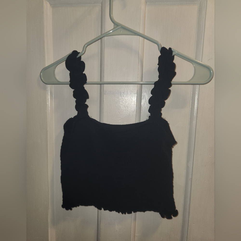 Black Crop Top